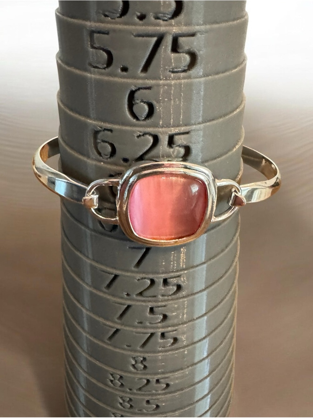 • Larasia Vintage Interchangeable Gemstone Bangle – 5 Stone Set